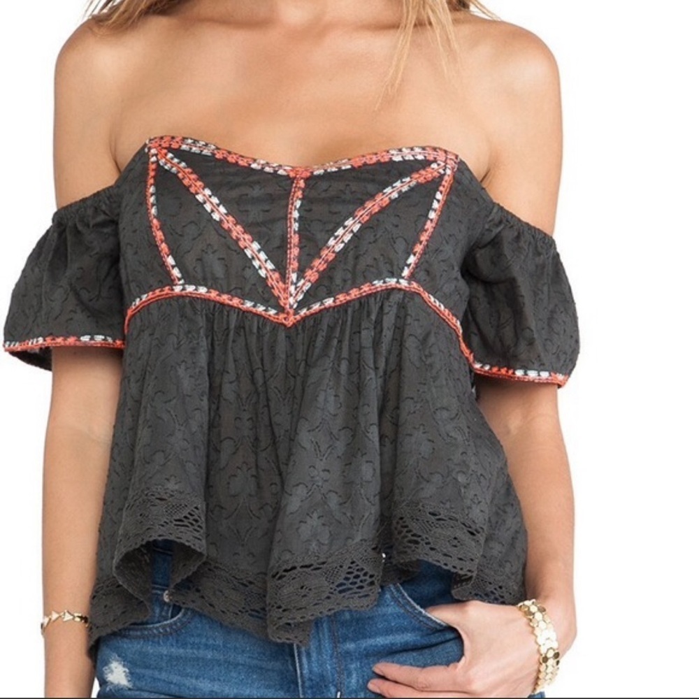 Free People Chicka Chicka Boom Boom Top